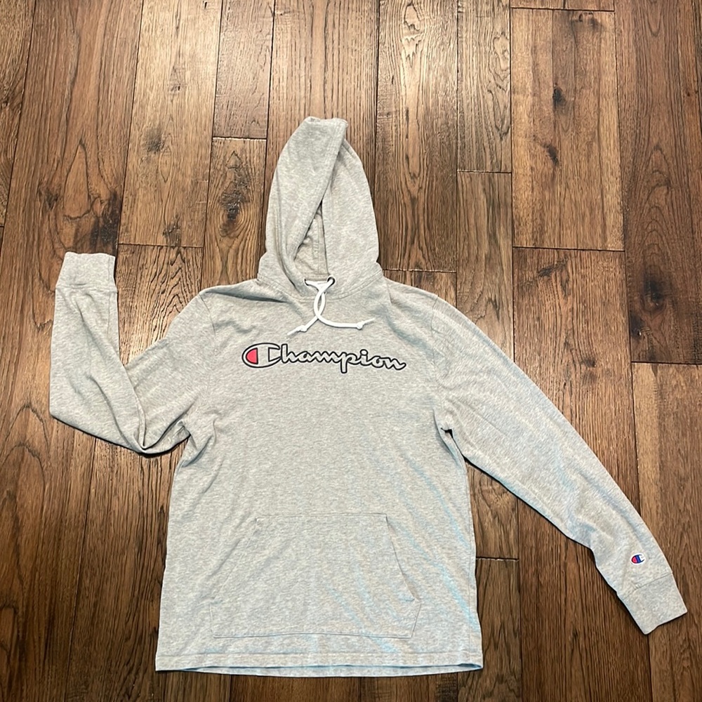 Men’s Champion Lightweight Hoodie Size Medium
